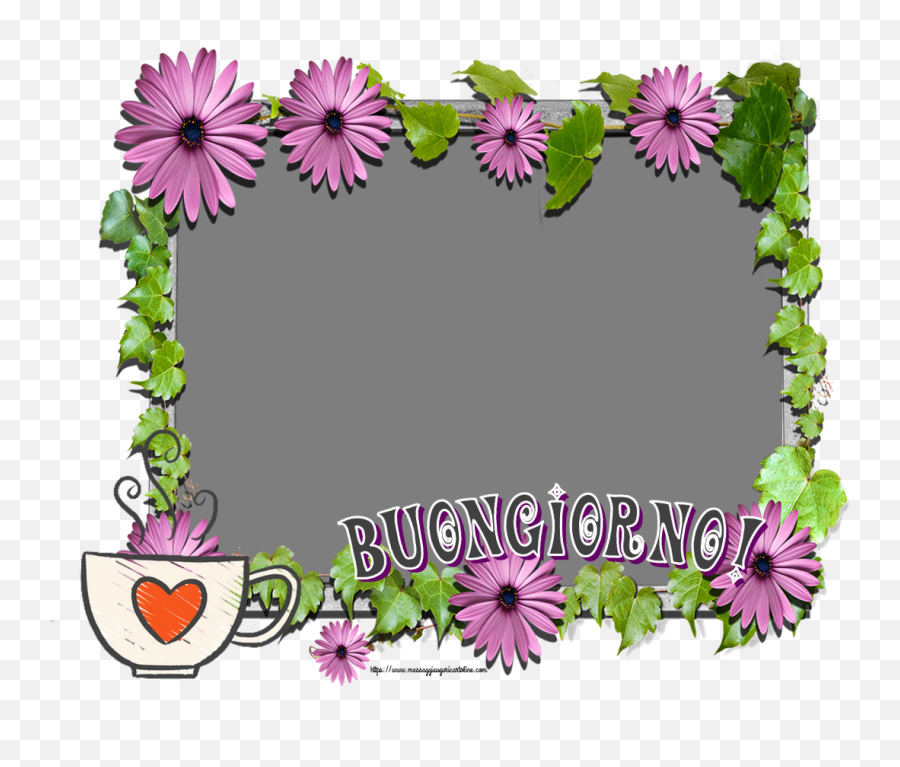 Cartoline Personalizzate Di Buongiorno Con Caffè - Pagina 4 Floral Emoji,Buon Giorno Emoticon