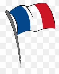 Download France Flag France Blue White Red Striped - France Flag Cartoon Png Emoji,Drapeau Facebook Emoticons