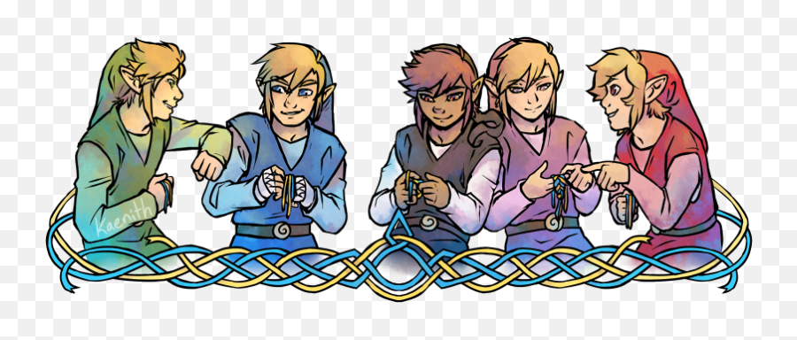 Ribbon Day - Sharing Emoji,Zelda Vaati Emotion