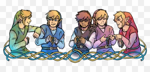 Ribbon Day - Sharing Emoji,Zelda Vaati Emotion
