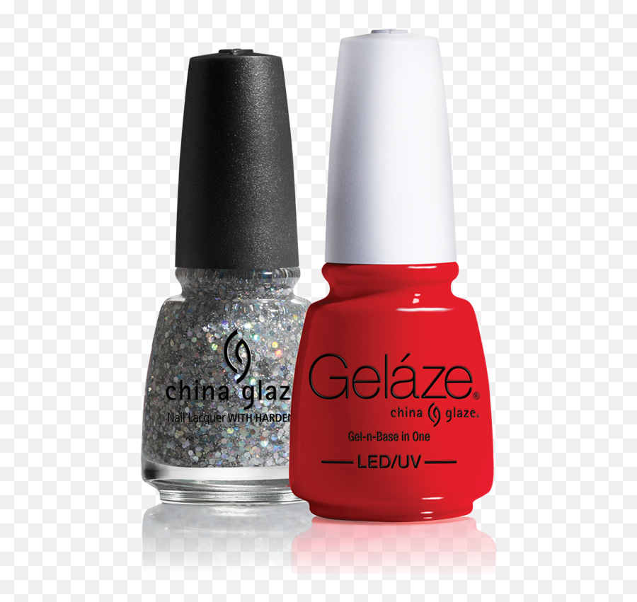 China Glaze Gelaze Il Nuovo Smalto Gel Semipermanente In 36 - Gelaze Emoji,Ciao Glitter Emoticon