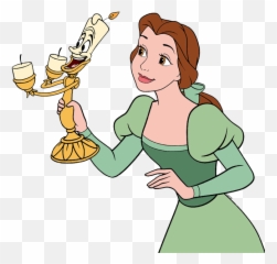 The Beast Belle Clipart - For Women Emoji,Beauty And A Beast Emoji