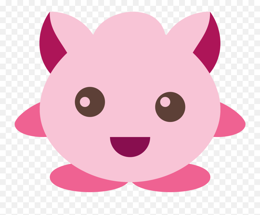Jigglypuff Icon - Happy Emoji,Angry Jigglypuff Emoticon