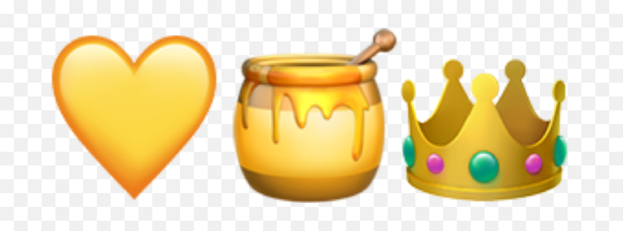 Honey Sticker By Emoji Of The Day - Language,The Crown Emoji