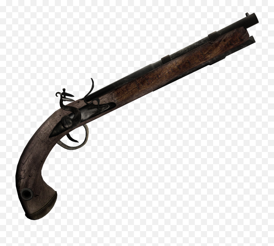 Weapon Firearm Piracy Flintlock Pistol - Gun Png Download Emoji,Classic Gun Emoji