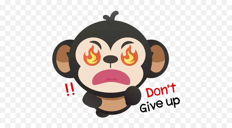 Monkey - Stickers For Whatsapp Emoji,Angry Monkeys Emojis
