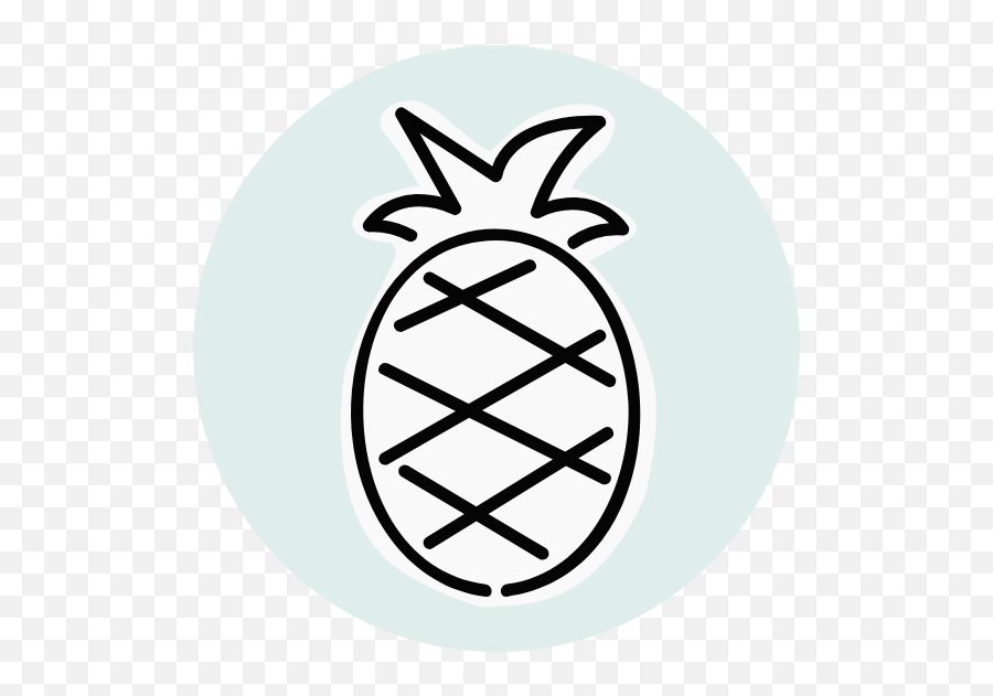 Basic Pineapple Graphic - Clip Art Free Graphics U0026 Vectors Emoji,Vector Polishing Nail Emoticon