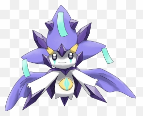 Download Hd Mega Jirachi By Smiley - Fakemon Transparent Png Fake Mega Jirachi Emoji,Mega Emoji