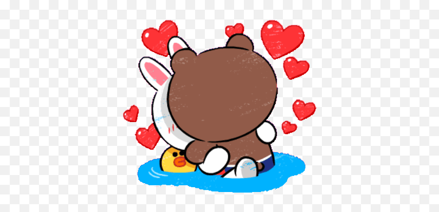 Sticker Maker - Brown U0026 Cony Emoji,Cony Emoticon Line