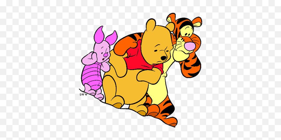 Pooh Friends Clipart - Clip Art Library Emoji,Animo Animal Emoticon