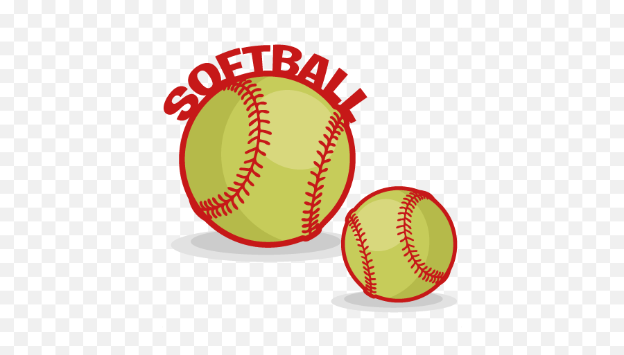 Softball Clip Art Logo Free Clipart - Softball Clipart Transparent Emoji,Softball Emojis