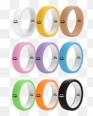 Flip Reversible Smile 9 Pack U2013 Fliprings Emoji,Hair Flip Emoji Brown