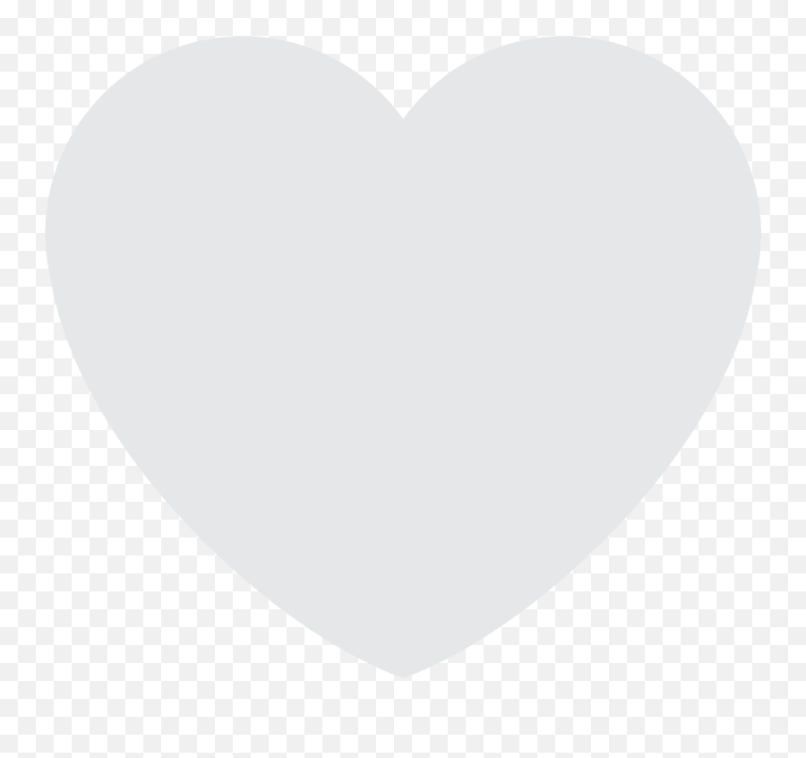 White Heart Emoji - Instagram Heart Icon White,Heart Emoji Meanings