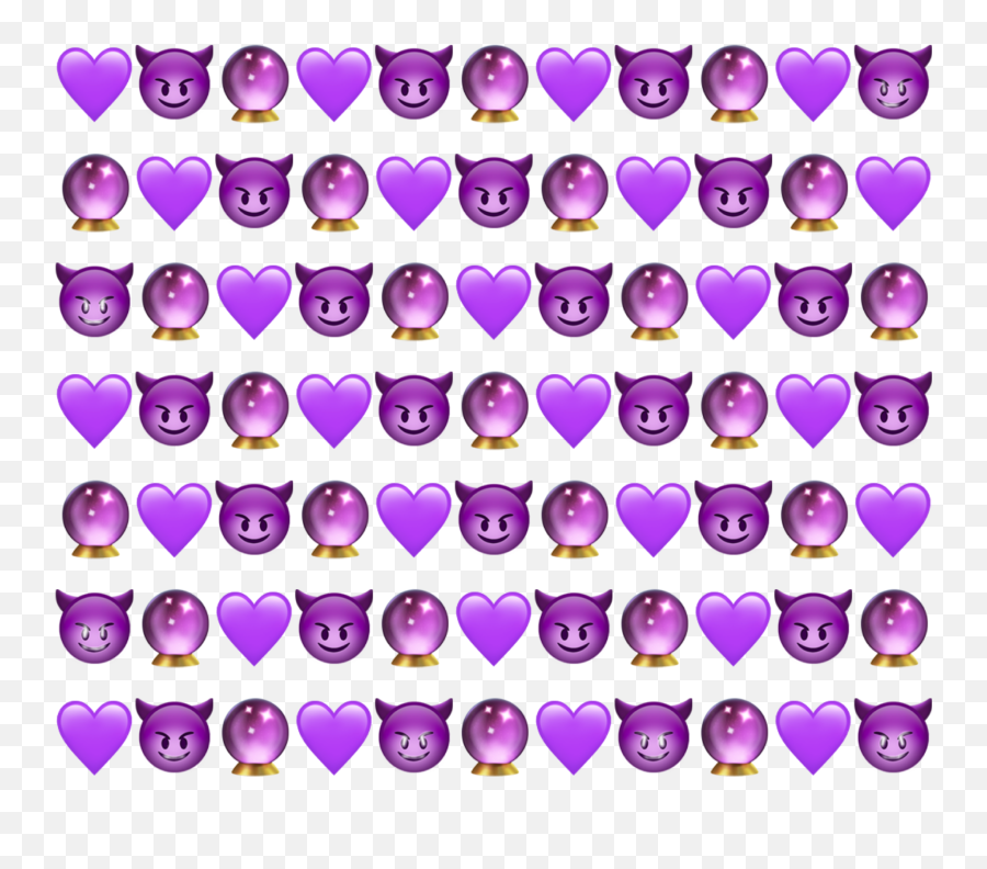 Emojisticker Emoji Purple Sticker By Ellamedrxno - Girly,Crystal Emoji