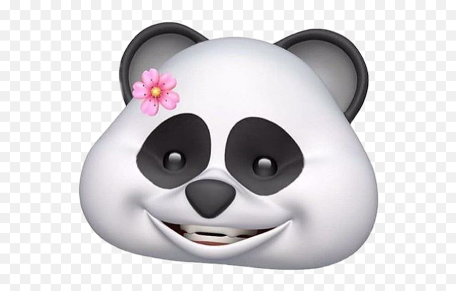 Emoji 3demoji Panda Sticker - Happy,Modest Emoji