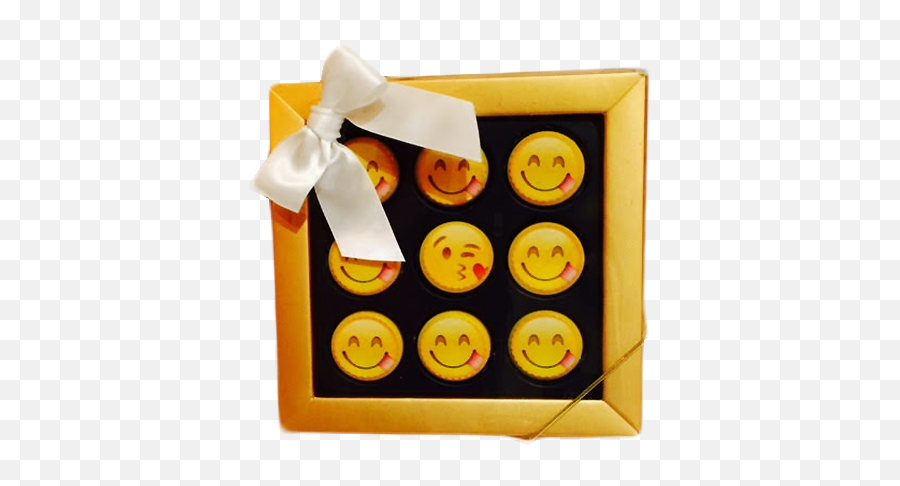 Emoji Themed Mini Chocolate Covered Oreos Gift Box - Happy,Gift Emoji