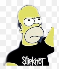 Thesimpsons Simpsons Sticker - Language Emoji,Metal Head Emoji