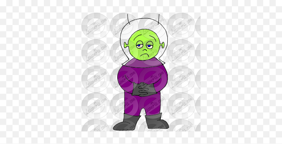 Alien Clipart Sad Alien Sad - Zombie Emoji,Xenomorph Emoticon