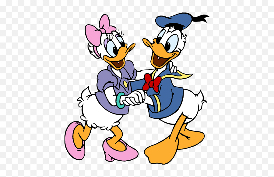 Download Daisy Dancing - Donald Duck Ve Daisy Full Size Donald And Daisy Duck Emoji,Duck Emoji