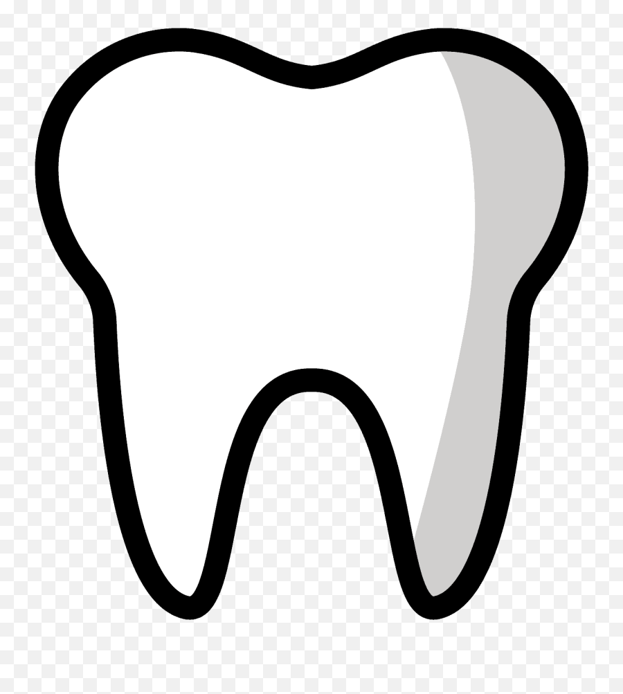 Tooth Emoji - Tooth Emoji,Teeth Emoji