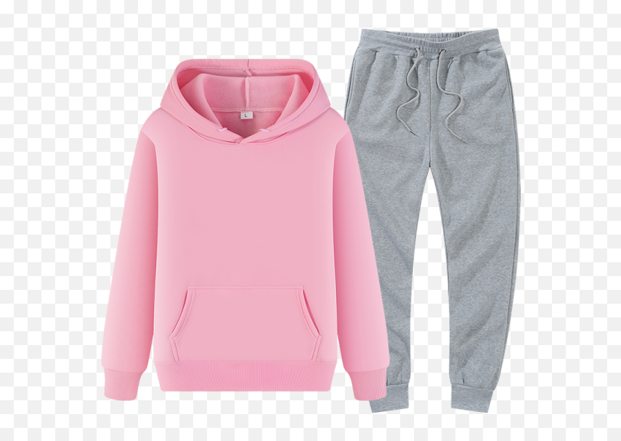 Woman Sweatshirt And Sweatpants Set - Long Sleeve Emoji,Aliexpress Emoji Joggers