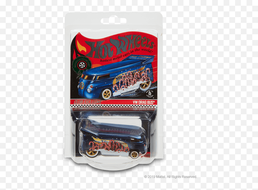 Rlc Exclusive Holiday Volkswagen Drag - Hot Wheels Volkswagen Drag Bus Gulf Rlc Emoji,Missed The Bus Emoji