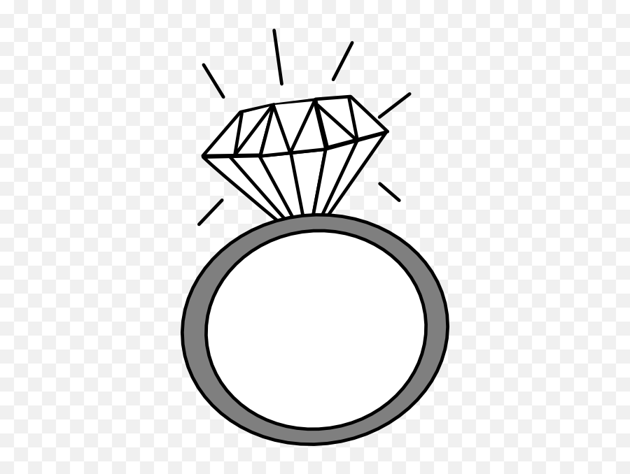 Linked Wedding Rings Clipart Free - Transparent Background Engagement Ring Clipart Emoji,Bride Ring Emoji