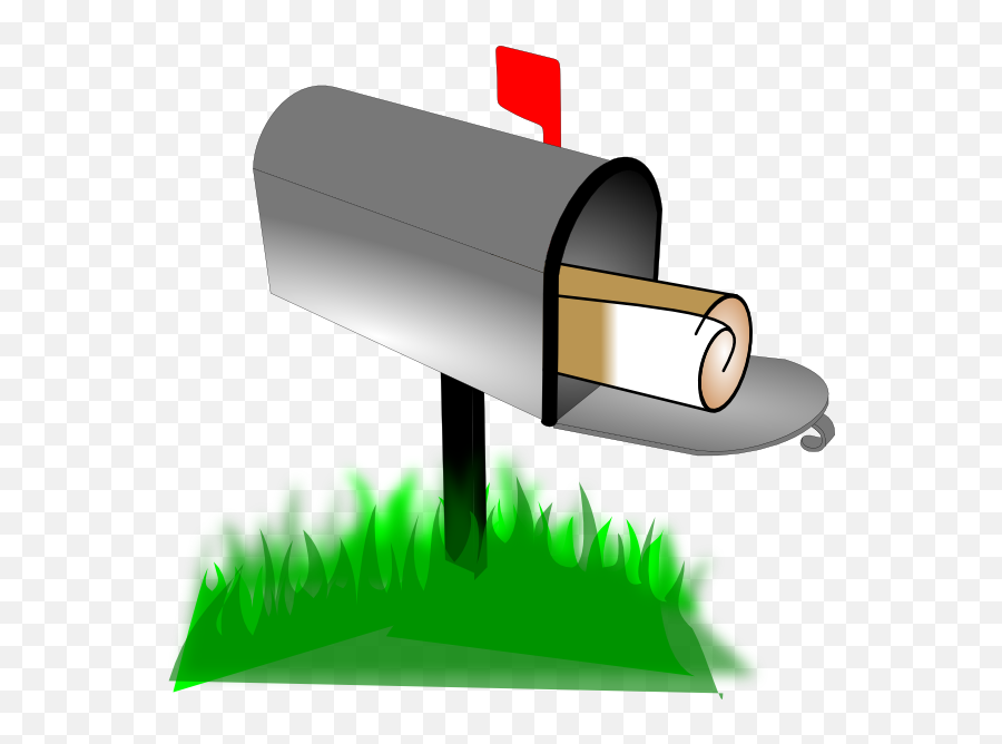 Mail Clipart Mailbox Flag Mail Mailbox Flag Transparent - Free Mailbox Clipart Emoji,Emoji Open Mailbox