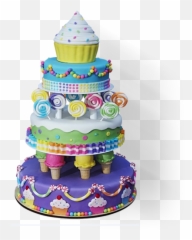 1st Birthday Cartoon Cake Designs For - 1st Birthday 3 Step Cake Emoji,Emoji Cakes For Girls