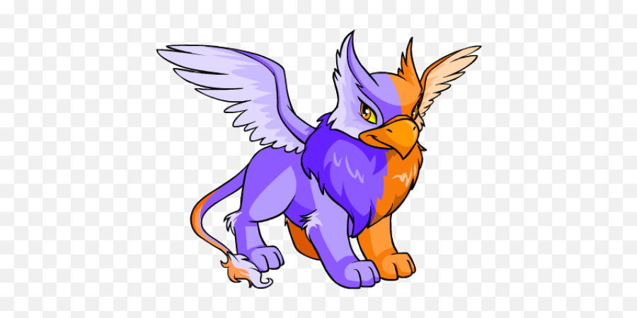 Split Eyrie - Neopets Eyrie Emoji,Mythical Creatures Based On Emotions