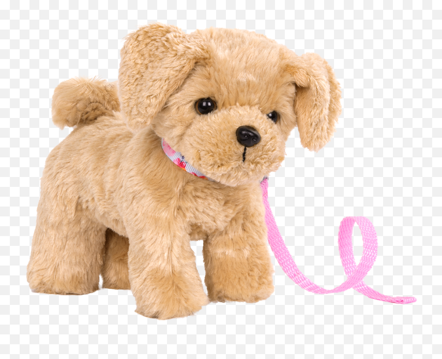Malia Passenger Pets - Our Generation Goldendoodle Emoji,Emotion Face Doll Velcro Pull Up