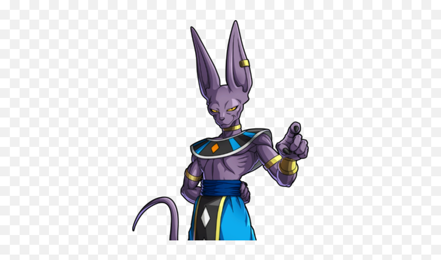 Beerus - Beerus Fighterz Render Emoji,Beerus Dragon Ball Emotions