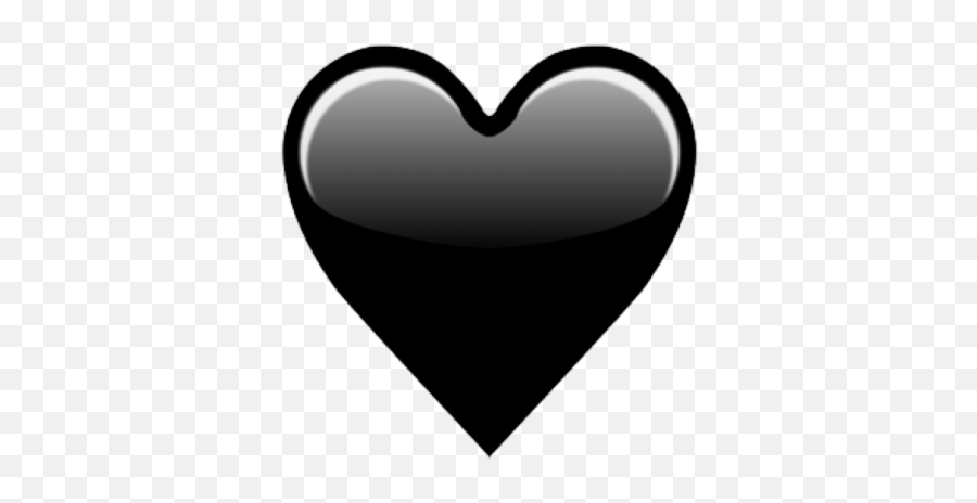 Download Black Heart Emoji Meaning - Emoji De Coração Preto Black Heart Emoji Transparent,?? Emoji Meaning