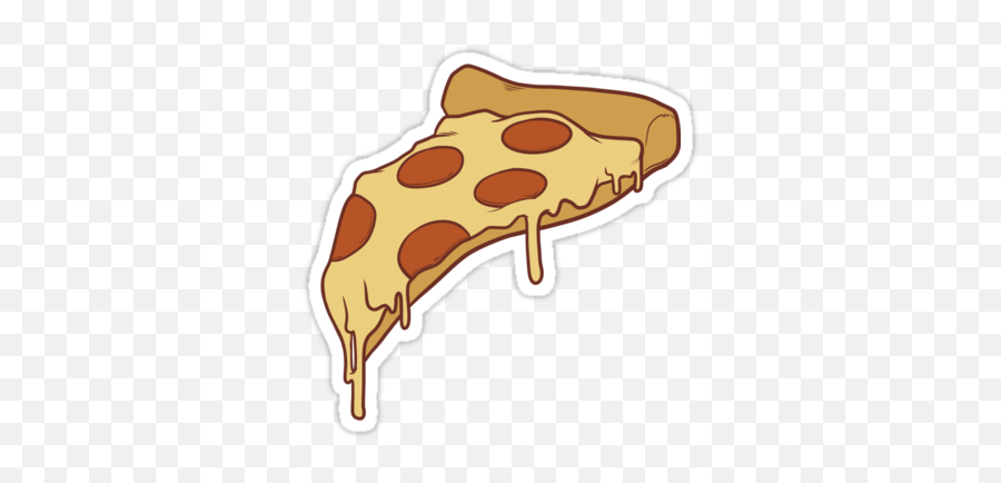 Pizza - Transparent Pizza Drawing Png Emoji,Pizza Emoji Pillow