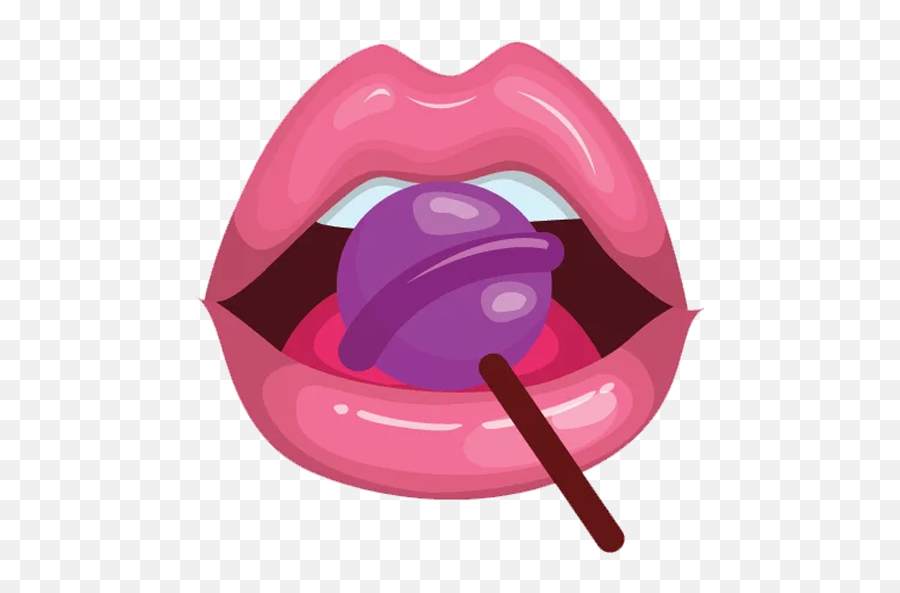 Lips Stickers For Whatsappwastickerapps 10 Apk Download - Hakuna Kulala Emoji,Lovey Emoticon For Fb