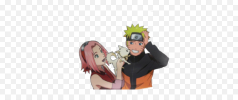 Naruto And Sakura Psd Psd Free Download - Sakura Y Naruto Png Emoji,Naruto Emojis