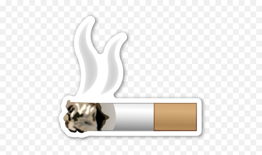 Download Hd Smoking Symbol Emoji Stickers Cool Stickers - Emoji,Emoji Symbols