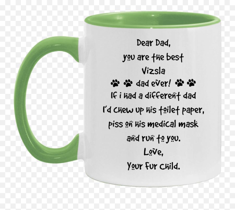 Top 3 The Best Vizsla Dad Gift Ideas - Coffee Mug Emoji,Vizsla Emoji