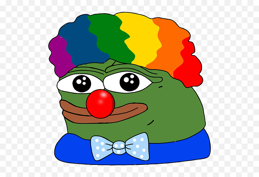 Pepe The Clown Puzzle For Sale By Jenna Joane - Peepo Clown Emoji,Flower Face Emoticon Twitch