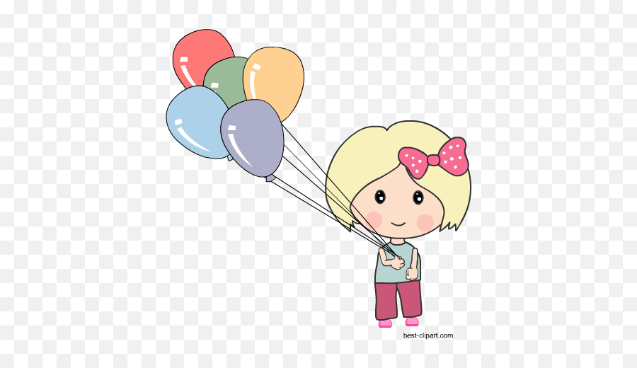 Free Balloon Clip Art Images Color And - These Are Balloons Clipart Emoji,Girlsholding Hands Emoji