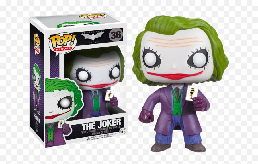 Batman The Dark Knight - The Joker 36 Pop Vinyl Emoji,Dark Knight Joker Emotions Knife