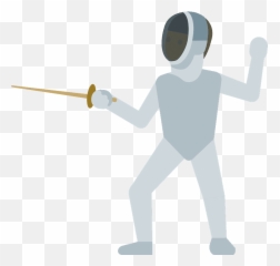 Person Fencing Emoji Clipart Free Download Transparent Png,Dibujos Animados De Emojis