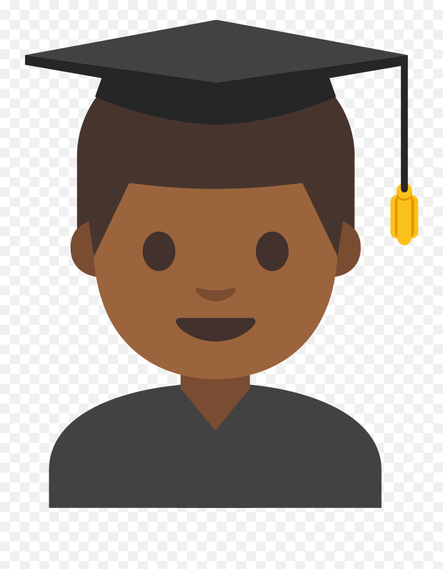 Fileemoji U1f468 1f3fe 200d 1f393svg - Wikimedia Commons,Studenst Who Have Used Emoticons In School Writing