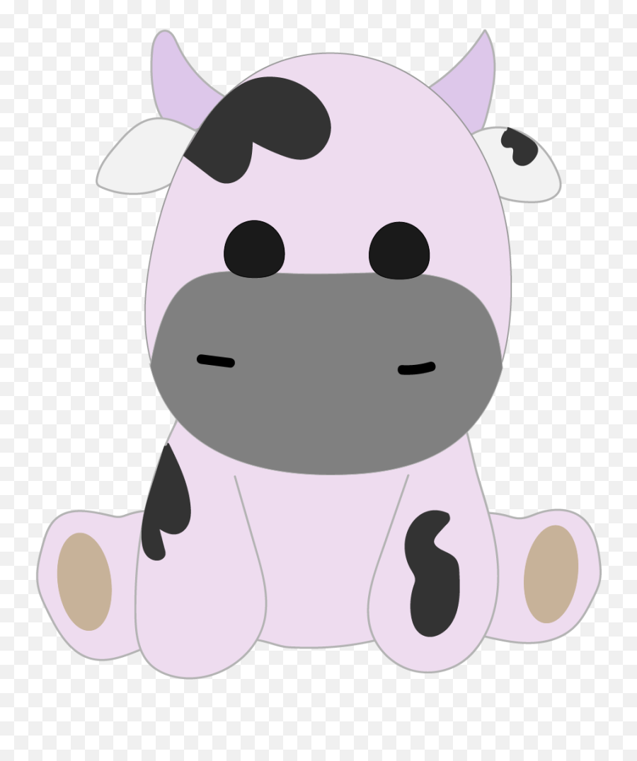 Cute Cow Cartoon Emoji,3d Bull Horn Face Emoticon
