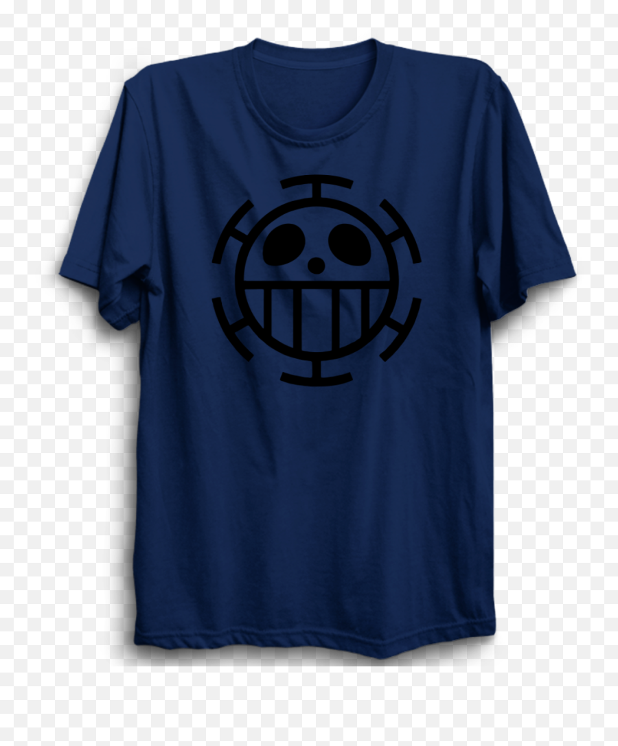 Download Trafalgar Law Half Sleeve Navy Blue - One Piece Emoji,Half Emoticon