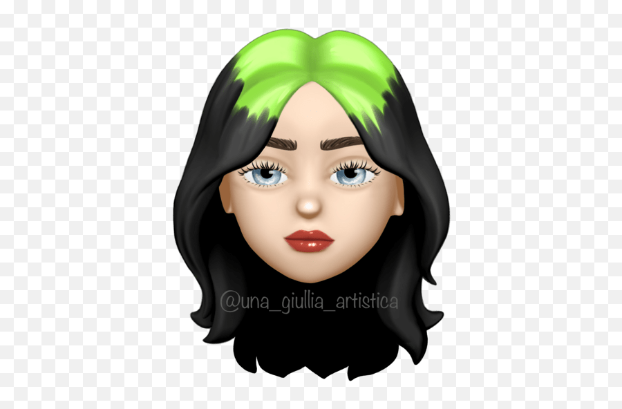 Animoji Girl Black Emoji,Facepalm Emoji Black Hari