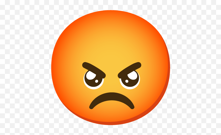 Pouting Emoji - Furia Emoji,Pleading Emoji