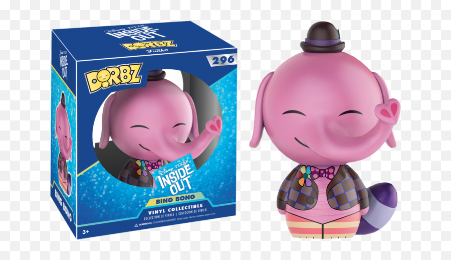 Inside Out - Conflicted Emotions Dorbz Vinyl Figure Bundle Set Of 3 Dorbz Bing Bong Emoji,Inside Out Emotions Costumes