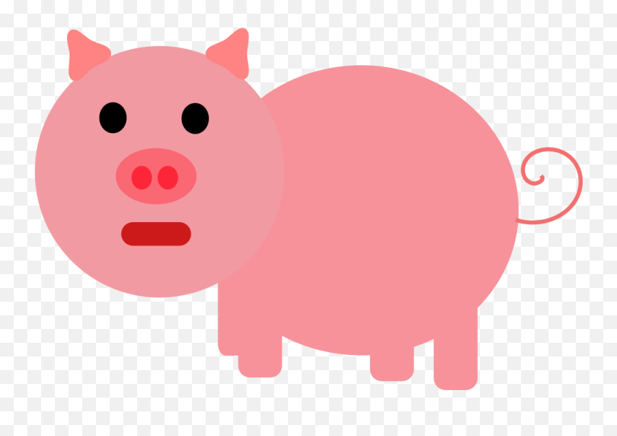 Pig Images Free - Clipartsco Pink Pig Coloring Page Emoji,Pig Nose Emoji