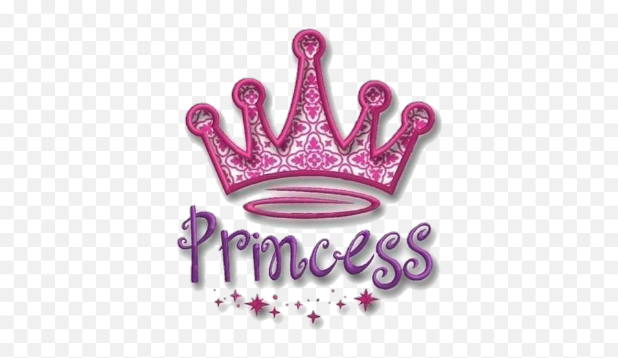 Princess Princesa Bebe Baby Sticker - Bordado De Corona Princesa Emoji,Emoji Princesa